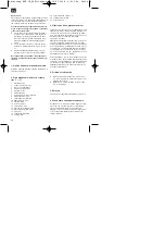 Preview for 26 page of EINHELL 41.713.25 Assembly And Operating Instructions Manual