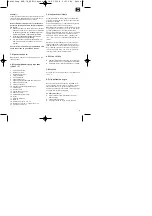 Preview for 31 page of EINHELL 41.713.25 Assembly And Operating Instructions Manual