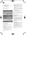 Preview for 38 page of EINHELL 41.713.25 Assembly And Operating Instructions Manual