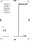 EINHELL 41.770.00 Operating Instructions Manual предпросмотр