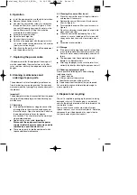 Предварительный просмотр 11 страницы EINHELL 41.770.00 Operating Instructions Manual