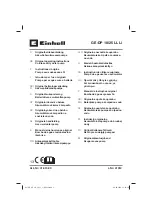 EINHELL 41.815.90 Original Operating Instructions preview