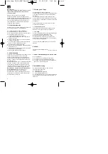 Preview for 4 page of EINHELL 4132761 Operating And Maintenance Instructions Manual