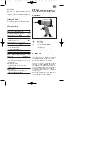 Preview for 5 page of EINHELL 4132761 Operating And Maintenance Instructions Manual