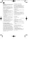 Preview for 6 page of EINHELL 4132761 Operating And Maintenance Instructions Manual