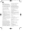 Preview for 12 page of EINHELL 4132761 Operating And Maintenance Instructions Manual