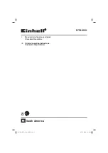 Предварительный просмотр 1 страницы EINHELL 4137772 Original Operating Instructions