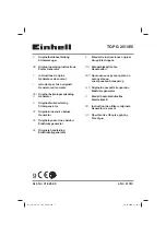 Preview for 1 page of EINHELL 4152600 Original Operating Instructions