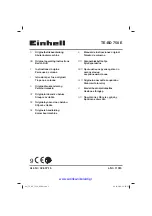 Предварительный просмотр 1 страницы EINHELL 42.507.15 Original Operating Instructions