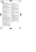 Preview for 10 page of EINHELL 42.583.31 Operating Instructions Manual