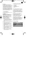 Предварительный просмотр 9 страницы EINHELL 42.584.55 Operating Instructions Manual