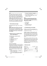 Предварительный просмотр 47 страницы EINHELL 42.584.78 Operating Instructions Manual