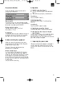 Предварительный просмотр 13 страницы EINHELL 42.585.70 Operating Instructions Manual