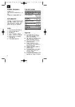 Preview for 28 page of EINHELL 42.589.85 Operating Instructions Manual