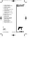 Preview for 3 page of EINHELL 42.590.60 Operating Instructions Manual