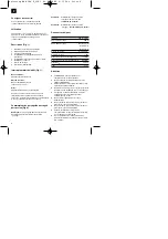 Preview for 10 page of EINHELL 42.590.60 Operating Instructions Manual