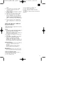 Preview for 15 page of EINHELL 42.590.60 Operating Instructions Manual