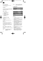 Preview for 22 page of EINHELL 42.590.60 Operating Instructions Manual