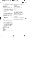 Предварительный просмотр 47 страницы EINHELL 42.598.29 Original Operating Instructions