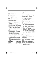 Preview for 47 page of EINHELL 42.599.05 Original Operating Instructions