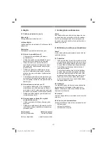 Предварительный просмотр 87 страницы EINHELL 42.599.05 Original Operating Instructions