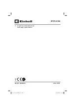 Preview for 1 page of EINHELL 42.600.36 Original Operating Instructions