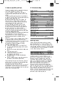 Preview for 49 page of EINHELL 43.001.18 Operating Instructions Manual