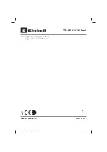 EINHELL 43.003.88 Original Operating Instructions preview