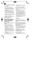 Preview for 12 page of EINHELL 43.005.10 Operating Instructions Manual