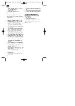 Preview for 22 page of EINHELL 43.005.10 Operating Instructions Manual