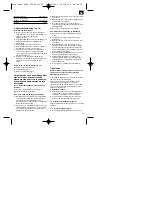 Preview for 35 page of EINHELL 43.005.10 Operating Instructions Manual