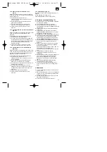 Preview for 37 page of EINHELL 43.005.10 Operating Instructions Manual