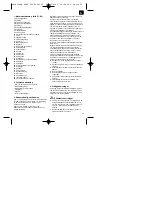 Preview for 55 page of EINHELL 43.005.10 Operating Instructions Manual