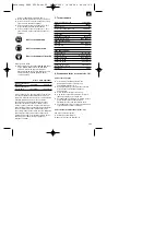 Preview for 103 page of EINHELL 43.005.10 Operating Instructions Manual