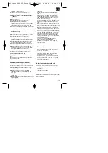 Preview for 113 page of EINHELL 43.005.10 Operating Instructions Manual