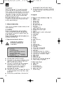 Preview for 26 page of EINHELL 43.007.00 Operating Instructions Manual