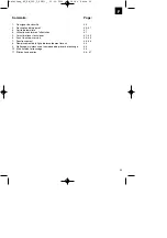 Preview for 33 page of EINHELL 43.007.00 Operating Instructions Manual