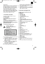 Preview for 43 page of EINHELL 43.007.00 Operating Instructions Manual