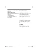 Preview for 72 page of EINHELL 43.011.90 Original Operating Instructions