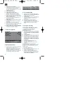 Предварительный просмотр 16 страницы EINHELL 43.014.10 Operating Instructions Manual