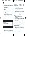 Предварительный просмотр 22 страницы EINHELL 43.014.10 Operating Instructions Manual