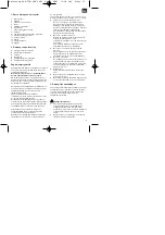 Preview for 17 page of EINHELL 43.041.20 Operating Instructions Manual