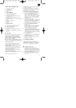 Preview for 21 page of EINHELL 43.041.20 Operating Instructions Manual