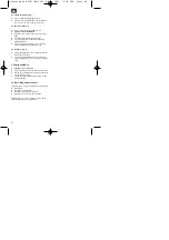 Preview for 28 page of EINHELL 43.041.20 Operating Instructions Manual