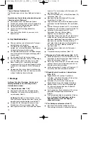 Preview for 12 page of EINHELL 43.071.54 Original Operating Instructions