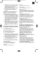 Preview for 17 page of EINHELL 43 072 20 Operating Instructions Manual