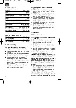 Preview for 22 page of EINHELL 43 072 20 Operating Instructions Manual