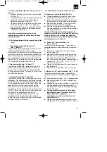 Preview for 23 page of EINHELL 43 072 20 Operating Instructions Manual