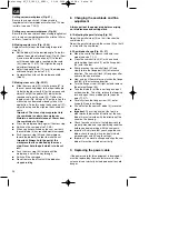 Preview for 26 page of EINHELL 43 072 20 Operating Instructions Manual