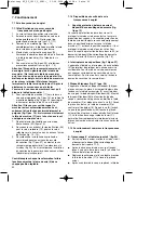 Preview for 30 page of EINHELL 43 072 20 Operating Instructions Manual